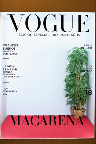 Photocall Estilo VOGUE para Eventos