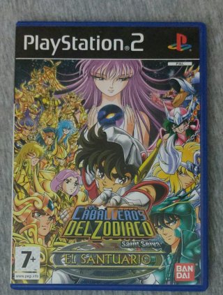 LOS CABALLEROS DEL ZODIACO EL SANTUARIO PS2