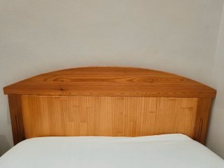 Cabezal de madera para cama de 90
