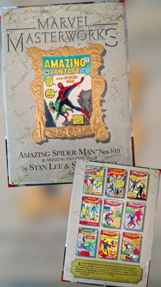Comic LOTE MARVEL MASTERWORKS: SPIDERMAN 1-5
