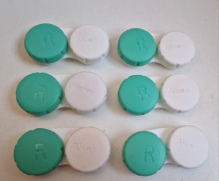 6 Estuches para Lentillas Alcon