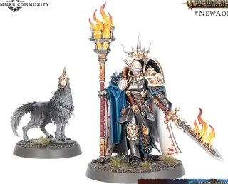 Lord Inquisidora + Grifocórvido AOS Warhammer
