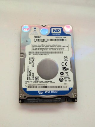 Disco Duro HDD 500GB Western Digital
