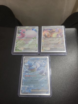 3 Cartas Pokémon ex (151)