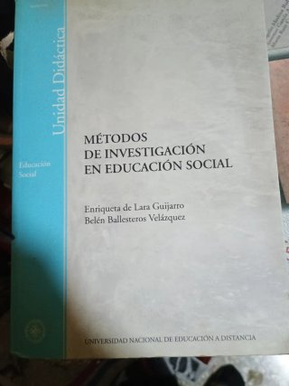Métodos de investigación en educación social
