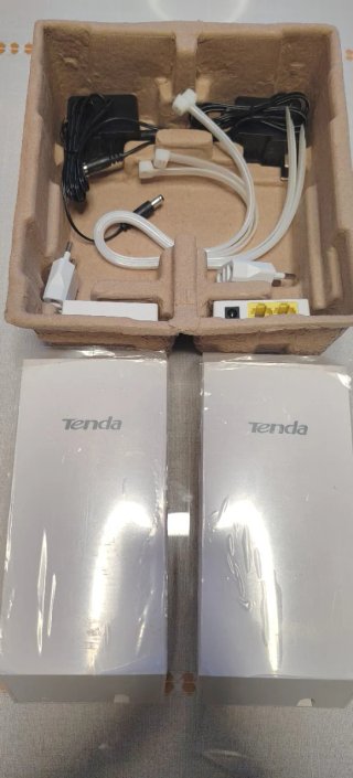 Kit Puente Inalámbrico Exterior Tenda pack 2