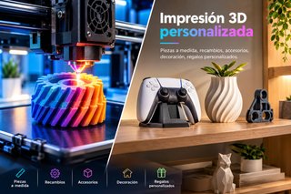 Impresión 3D Personalizada Piezas y Regalos