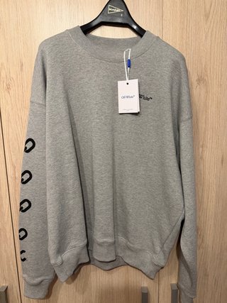 Sudadera Off-White Chains Gris