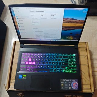 Portátil MSI Katana 15 i7-12650H RTX 4060