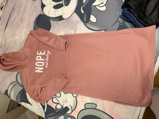 Vestido de Forro Polar Rosa