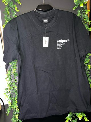 Camiseta Stüssy Negra