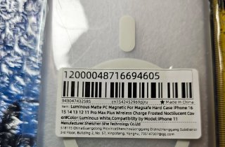 Funda Magnética MagSafe Fotoluminiscente