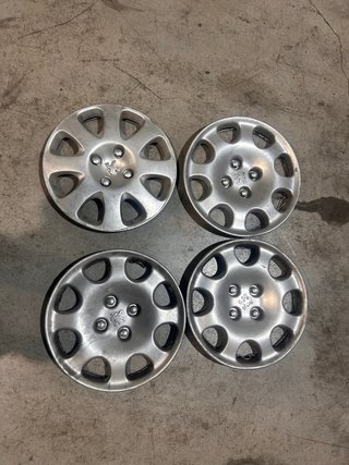 Set de 4 Tapacubos Peugeot