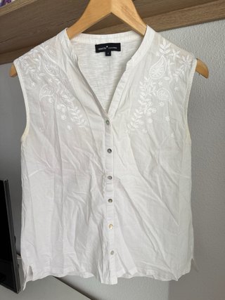 Blusa Amichi Essentials Blanca Talla S