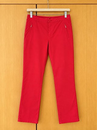 Pantalón Burberry London Rojo Talla 40