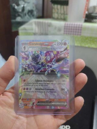 Carta Pokémon Ceruledge ex