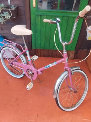Bicicleta Plegable BH Rosa