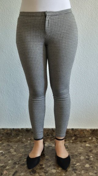Leggings de vestir a cuadros