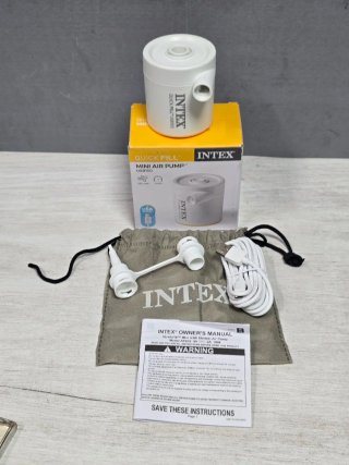 Inflador Eléctrico Intex Quick Fill USB
