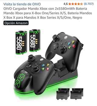 Base de Carga OIVO para Mandos Xbox