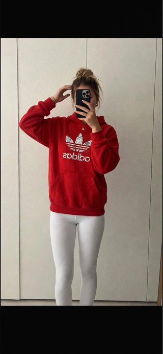 Sudadera Adidas Roja