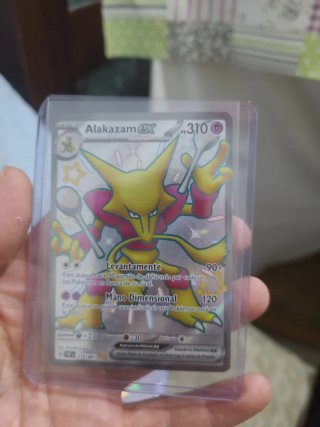 Carta Pokémon Alakazam ex