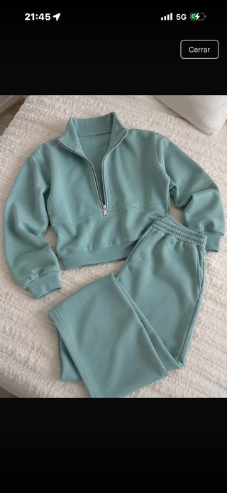 Conjunto Deportivo 2 Piezas Verde Agua