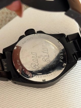 Reloj Fossil Decker AM4373 Negro 44mm