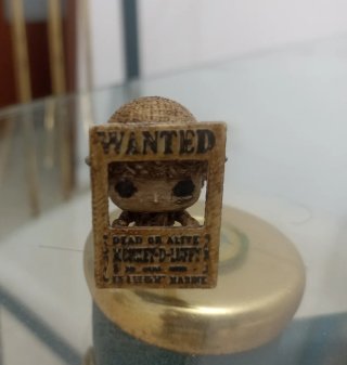Figura Luffy Wanted Impresa en 3D