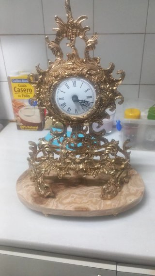 Reloj de Sobremesa Estilo Barroco