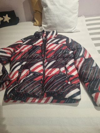 Cazadora Acolchada Estampada