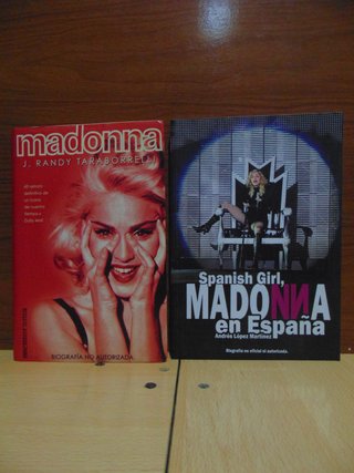 Pack de 2 Libros MADONNA Biografías no Autorizadas