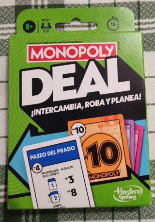 Juego de Cartas Monopoly Deal