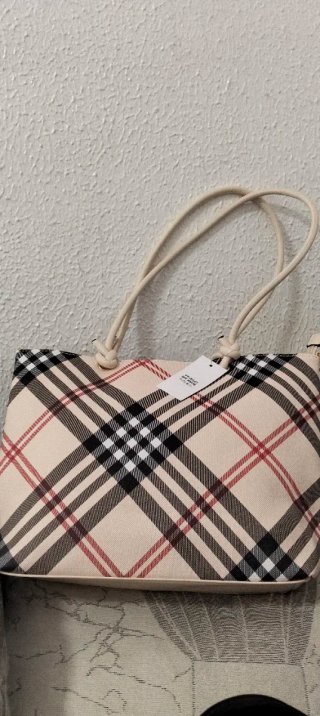Bolso de hombro estampado