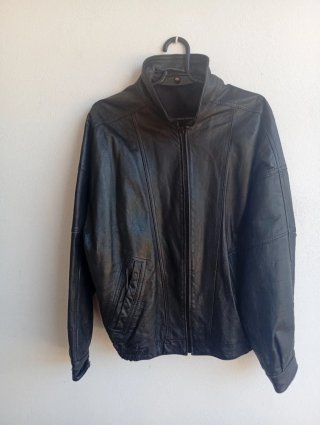 Chaqueta de Piel 80s Hombre