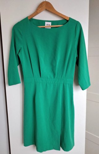 Vestido Midi Verde esmeralda Wild Pony ts