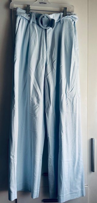 Pantalones Anchos Azul Claro Lefties