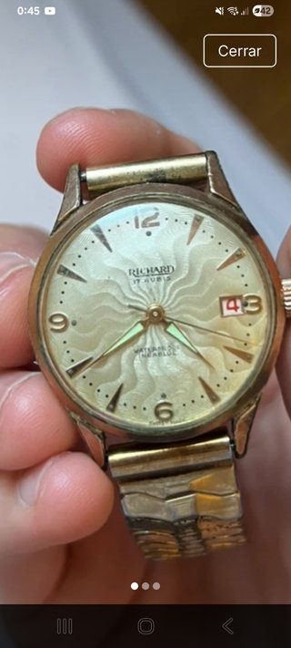 Ventage Reloj Richard 17 Rubis