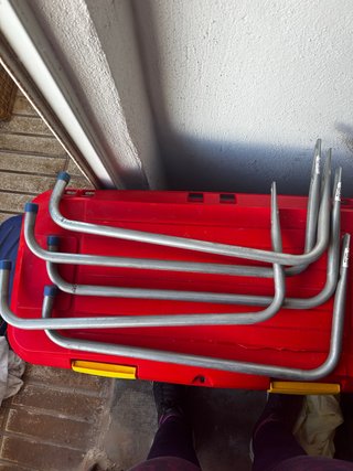 7 Soportes Largos para Pared