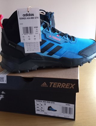 Botas Senderismo Adidas Terrex AX4 Mid GTX 44