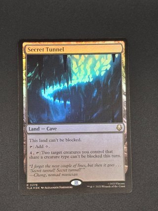 Carta Magic Secret Tunnel #278 TLA Holo