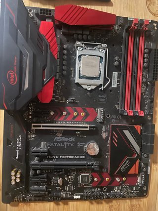 Placa Base ASRock H270, + wifi, + cpu + sdd
