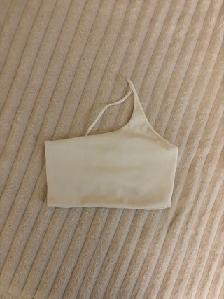 Top blanco Zara