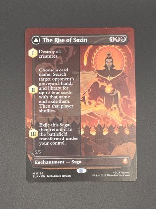Carta MAGIC The Rise of Sozin TLA #356