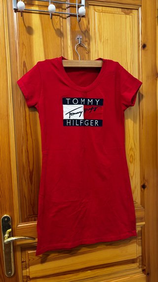 Vestido Rojo Tommy Hilfiger