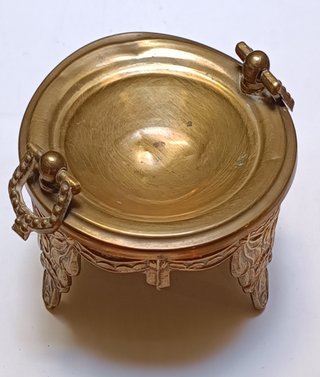 Cuenco o Mantequillera de Bronce