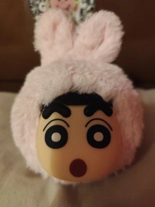 Peluche Llavero Shin Chan Miniso Oficial Labubu
