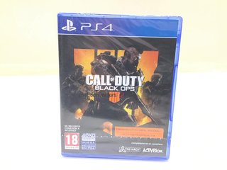 call of duty: black ops 4 ps4
