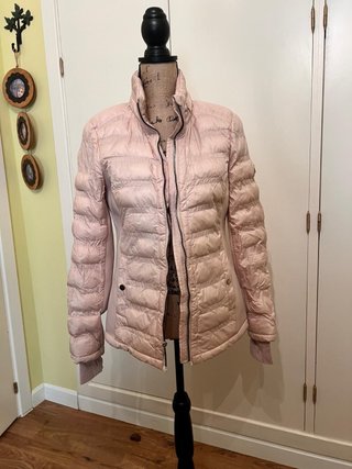 Anorak acolchado Michael Kors rosa