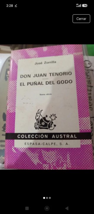 Don Juan Tenorio y el puñal del godo